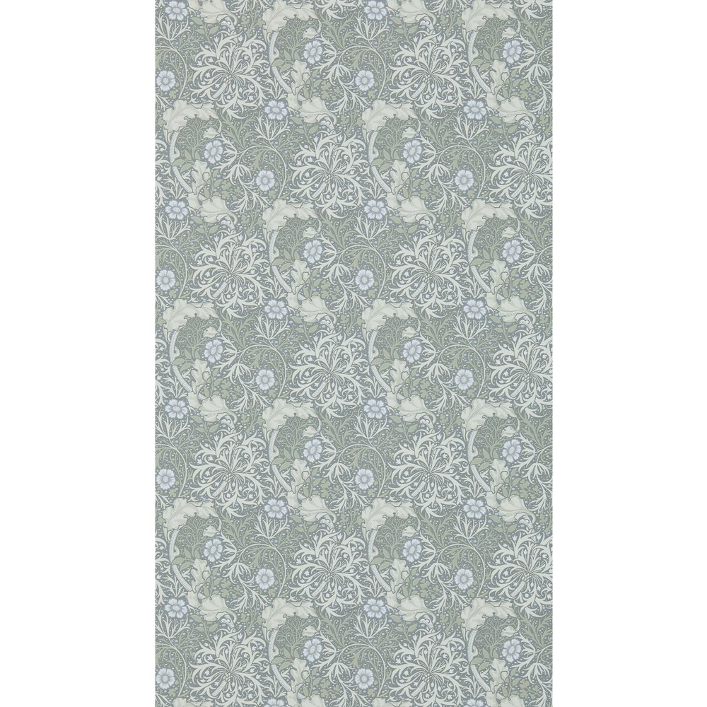 Seaweed Wallpaper 214715 by Morris & Co in Silver Ecru Beige